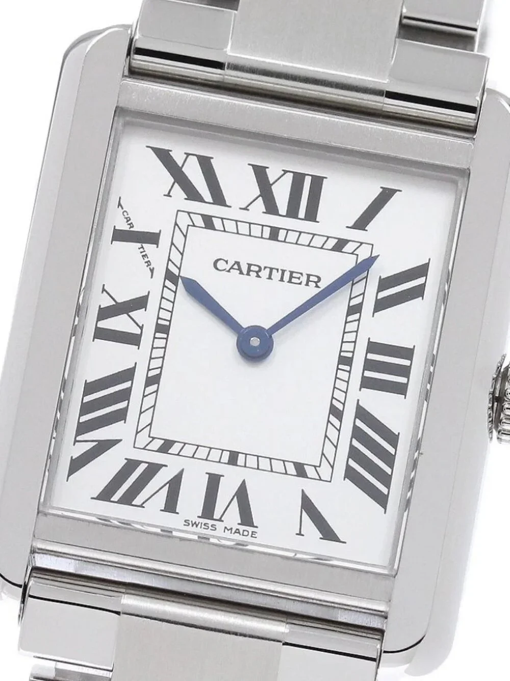 CARTIER Tank solo SM W5200013 Silver Dial Quartz Ladies Watch_946611 - Picture 1 of 6